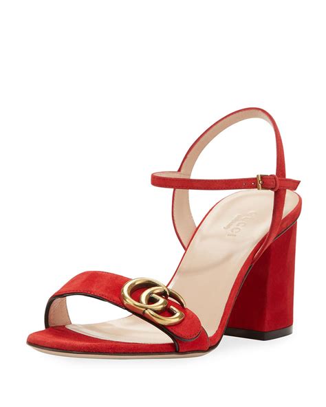 red gucci sandal|Gucci unisex sandals.